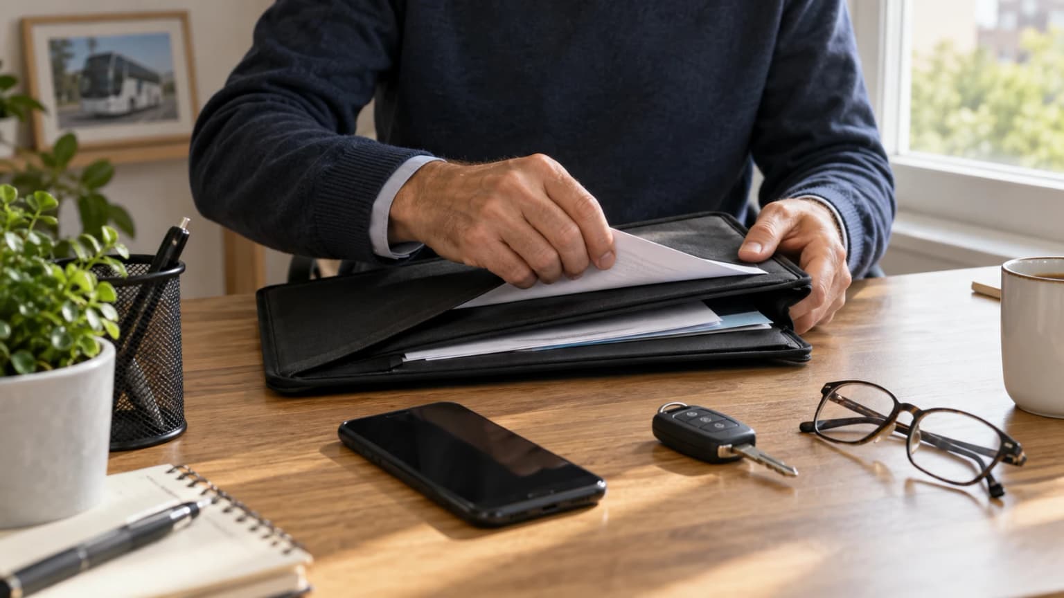 Contrôle VTC : préparer ses documents sur papier et sur téléphone